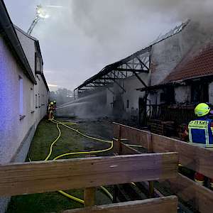 Einsatz 18/25 - BR 6 Brand Landwirtschaftliches Anwesen