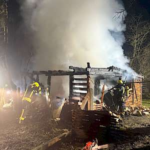 Einsatz 30/25 - BR 4 Brand außerhalb Gebäude